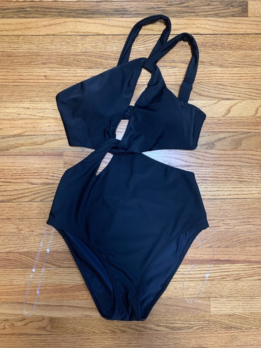 L’AGENCE swimsuit - black Camilla monokini bathing suit